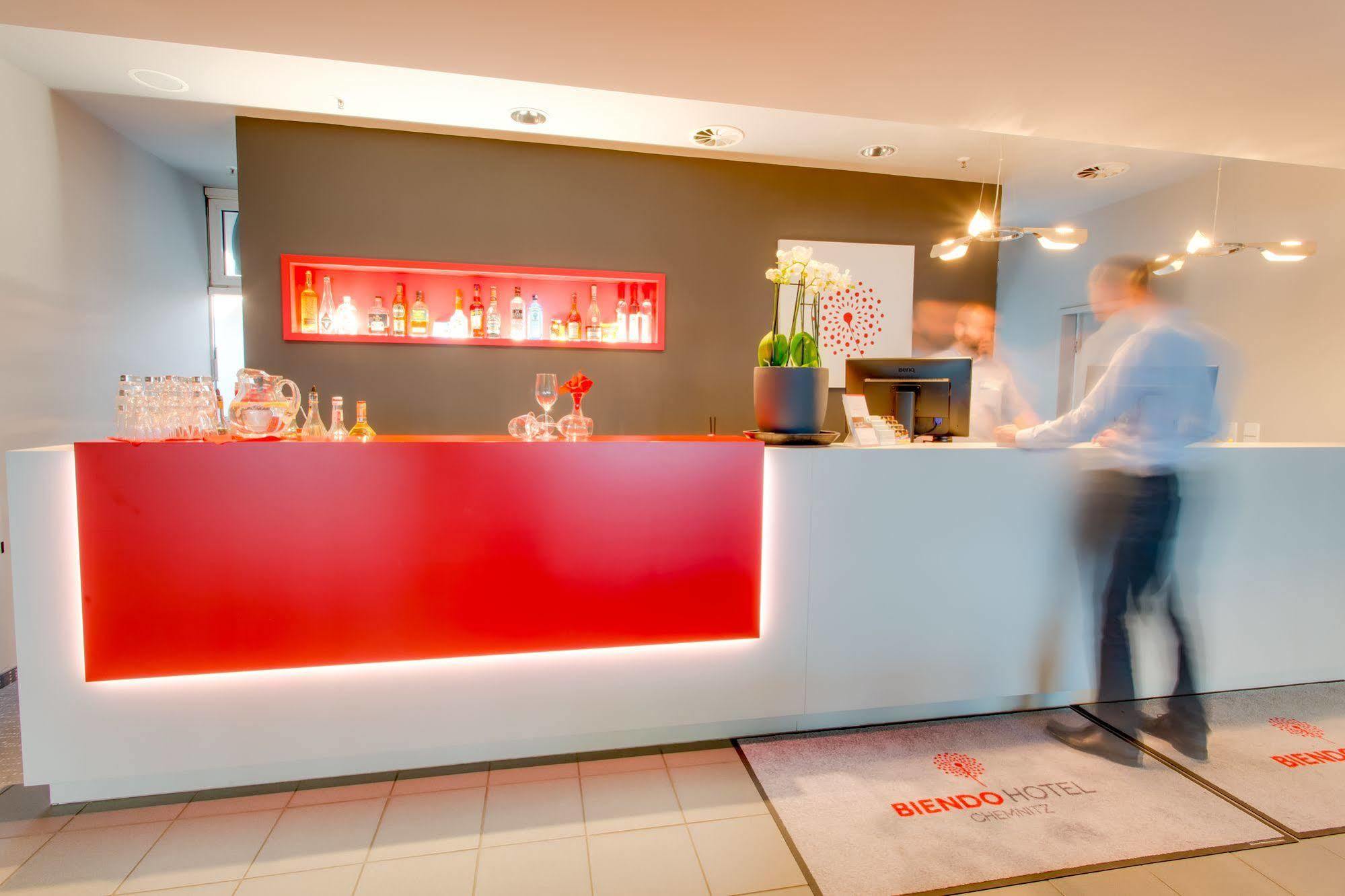 Biendo Hotel Chemnitz Buitenkant foto